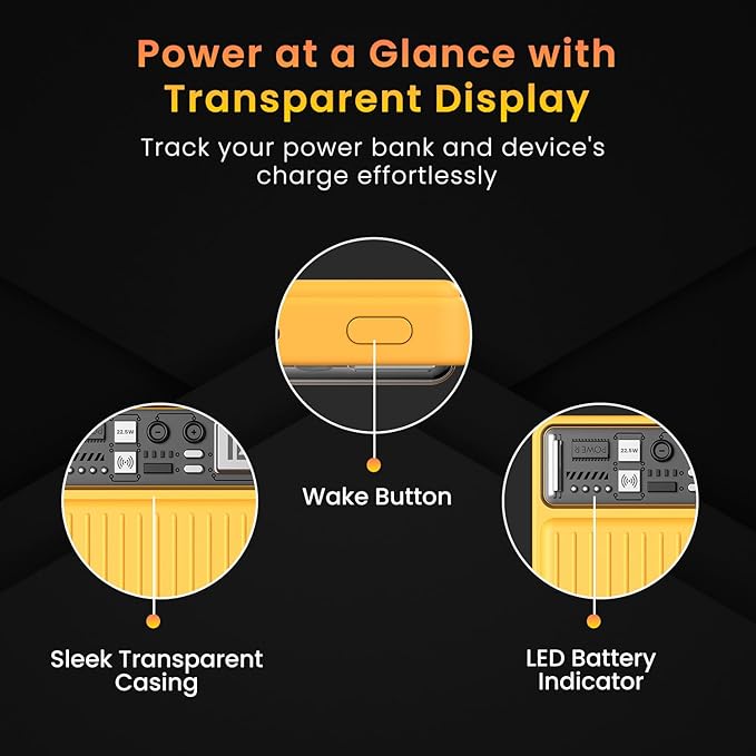 Portronics Luxcell Wireless Mini 10k 10000mAh 15W Magnetic - Image 3