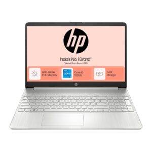 HP Pavilion 15 12th Gen laptop with Intel processor and Full HD display