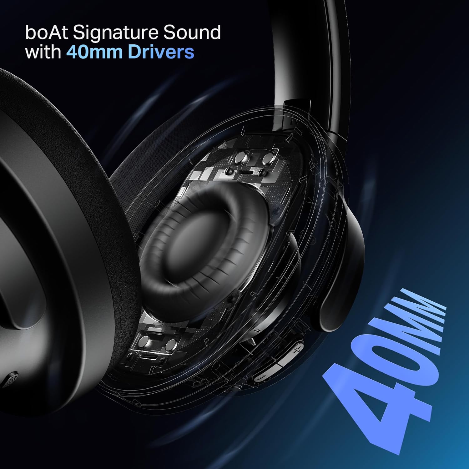 boAt Rockerz 512 ANC wireless headphones - Image 5