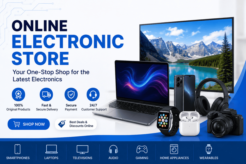 Genuine Products Offered by an Online Electronic Store