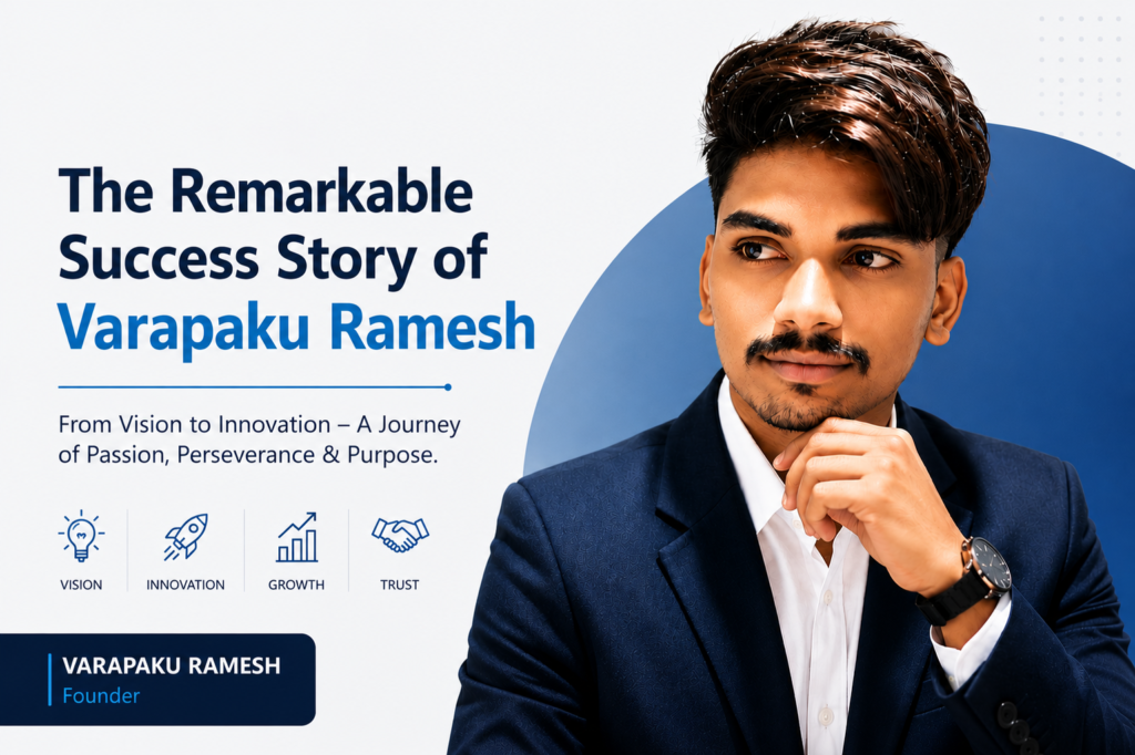 Varapaku Ramesh - Founder of MyTechSmartX